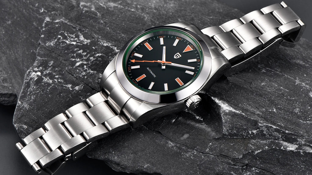 PAGANI DESIGN 2024 New Z-Blue Men's Mechanical Watches Luxury Sapphire Glass Automatic Watch For Men NH35A Stainless steel Clock