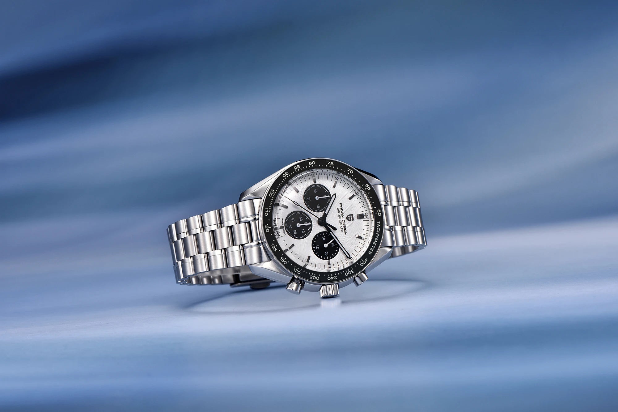 2025 New PAGANI DESIGN V5 Moon Men's Watches Top Luxury Quartz Watch For Men Chronograph Waterproof Sport Stainless Steel Clock