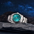 PAGANI DESIGN 2024 New Z-Blue Men's Mechanical Watches Luxury Sapphire Glass Automatic Watch For Men NH35A Stainless steel Clock