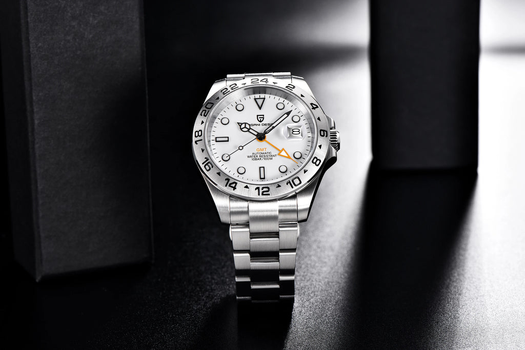 PAGANI Design 2025 New 42MM GMT Watch  Men's Automatic Mechanical Watches Sapphire Stainless Steel Waterproof Watch Reloj Hombre