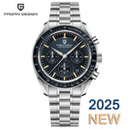2025 New PAGANI DESIGN 1701 V5 Men's Watches Luxury Quartz Watch Men Sports Speed Chronograph AR Sapphire glass 100M Waterproof