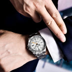 PAGANI Design 2025 New 42MM GMT Watch  Men's Automatic Mechanical Watches Sapphire Stainless Steel Waterproof Watch Reloj Hombre