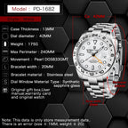 PAGANI Design 2025 New 42MM GMT Watch  Men's Automatic Mechanical Watches Sapphire Stainless Steel Waterproof Watch Reloj Hombre