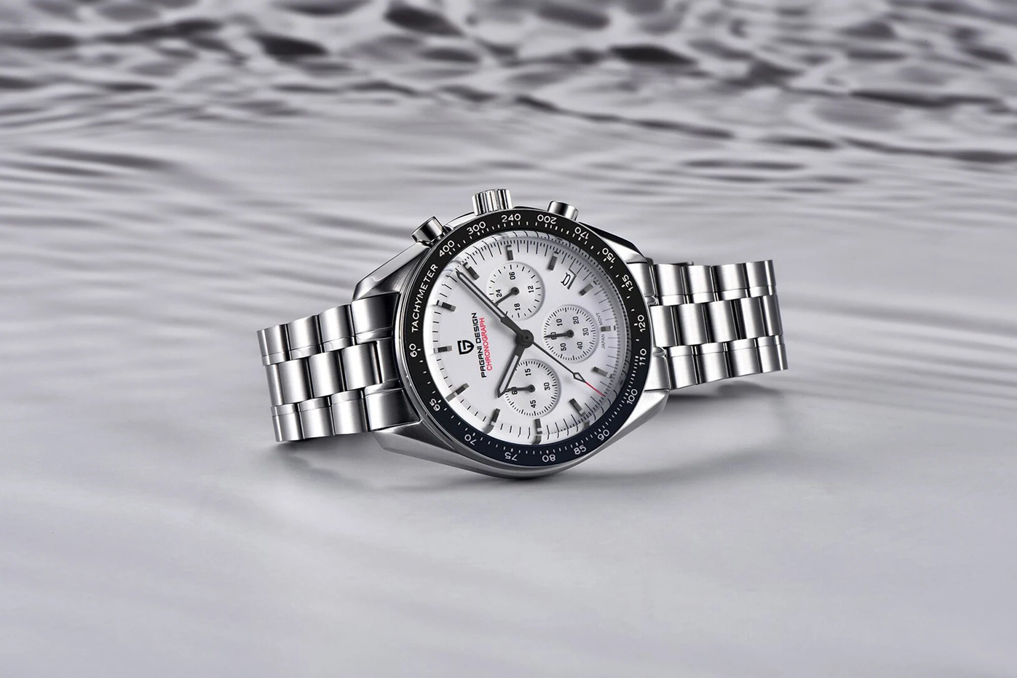 PAGANI DESIGN  New V5 PD1701 Men's Watches Luxury Quartz Watch Men Sport Speed Chronograph AR Sapphire glass 100M Waterproof