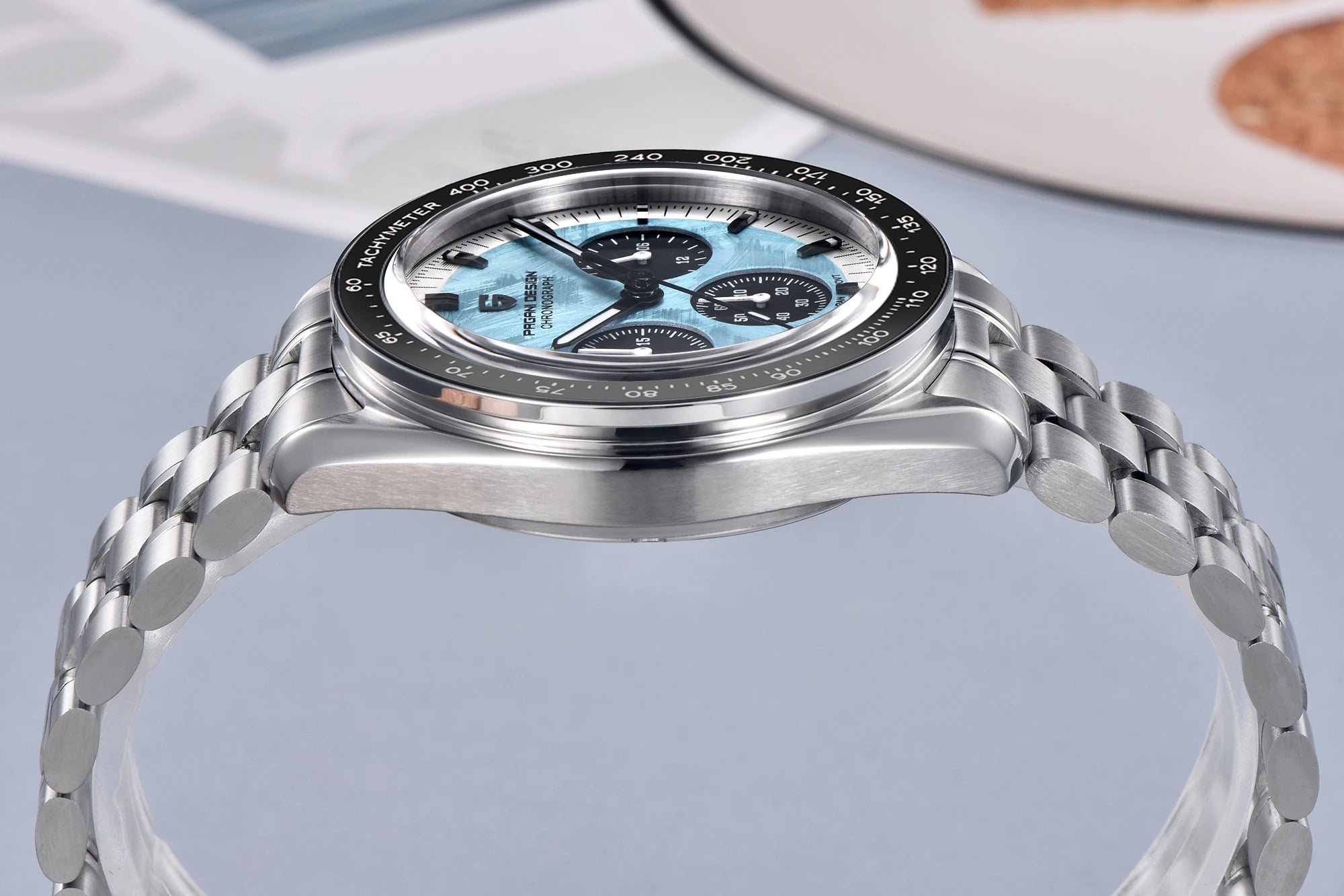 2025 New PAGANI DESIGN V5 Moon Men's Watches Top Luxury Quartz Watch For Men Chronograph Waterproof Sport Stainless Steel Clock