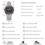 PAGANI DESIGN  New V5 PD1701 Men's Watches Luxury Quartz Watch Men Sport Speed Chronograph AR Sapphire glass 100M Waterproof