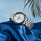 PAGANI DESIGN 2025 New Moon Watch Retro Luxury Quartz Watches For Men Stainless steel Luminous waterproof Sport Chronograph Man