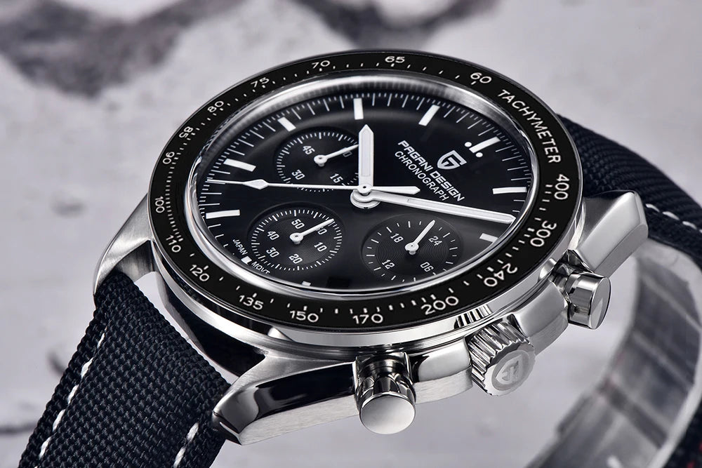 2025 New PAGANI DESIGN V5 Moon Men's Watches Top Luxury Quartz Watch For Men Chronograph Waterproof Sport Stainless Steel Clock