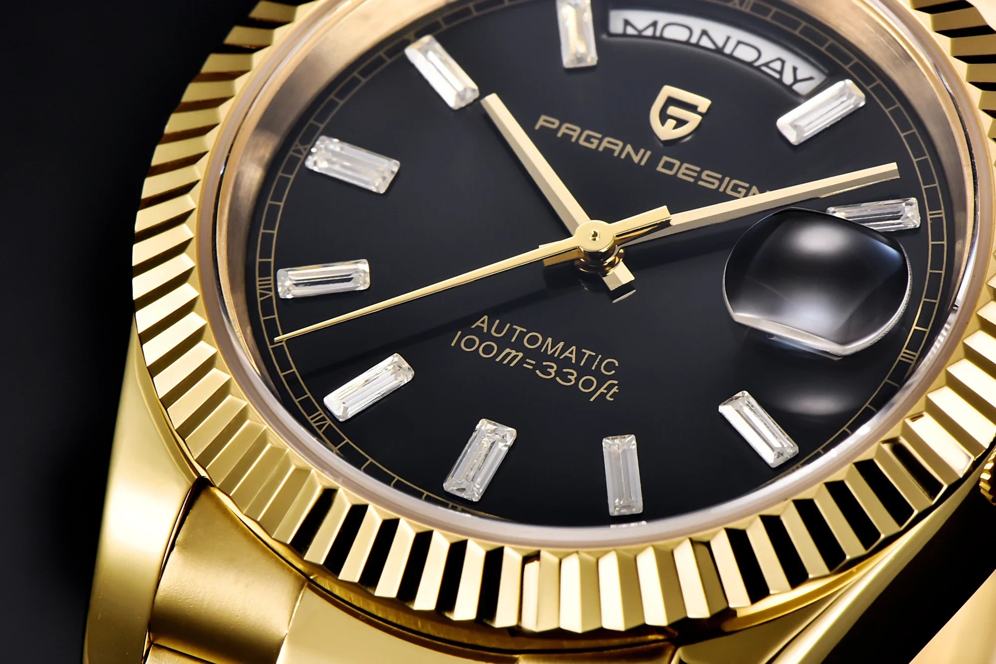 2025 New PAGANI DESIGN DD36 Mens Mechanical Watches Gold Luxury Automatic Watch For Men AR Sapphire Mirror Waterproof Gift Clock