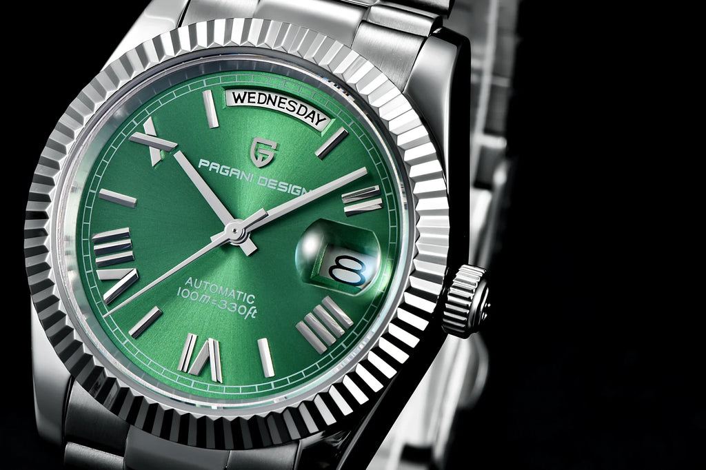 2025 New PAGANI DESIGN DD36 Mens Mechanical Watches Gold Luxury Automatic Watch For Men AR Sapphire Mirror Waterproof Gift Clock