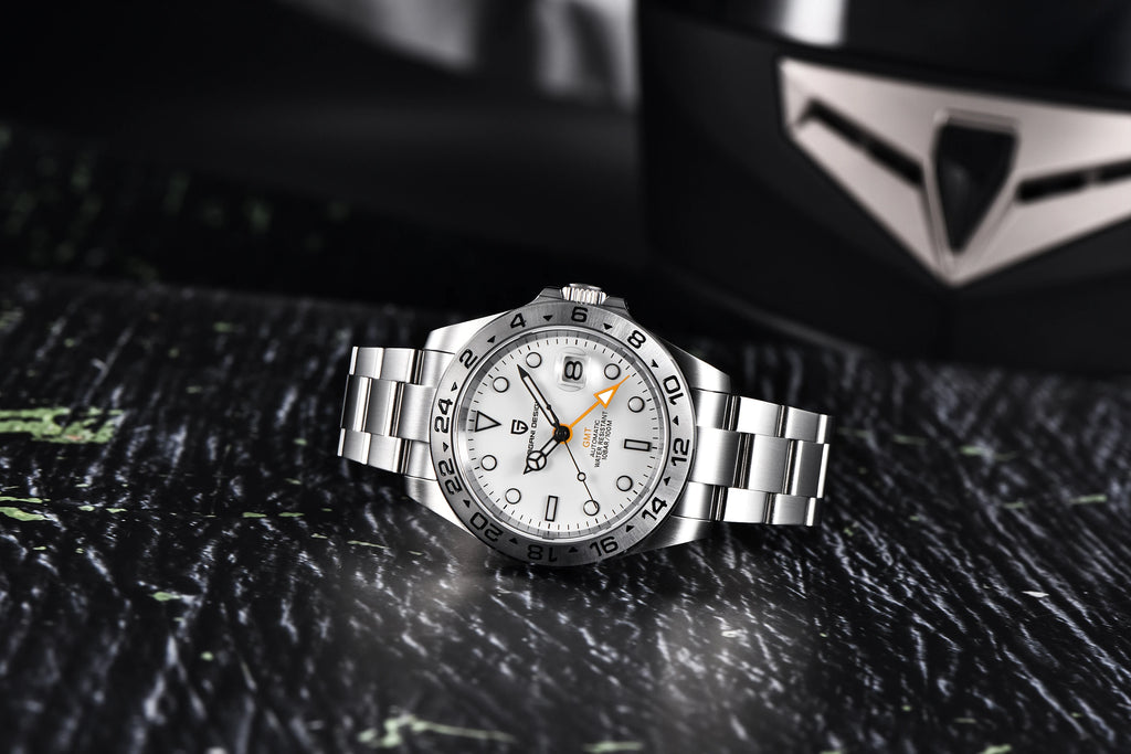 PAGANI Design 2025 New 42MM GMT Watch  Men's Automatic Mechanical Watches Sapphire Stainless Steel Waterproof Watch Reloj Hombre